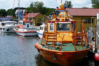 Insel Greifswalder Oie der Hafen © Joachim Elbing