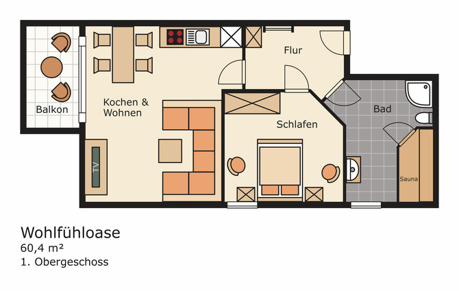 Ferienwohnung in Grömitz - Wohlfühl-Oase - Bild 13