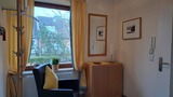 Ferienwohnung in Dahme - Meyer - Ausblick in den Garten