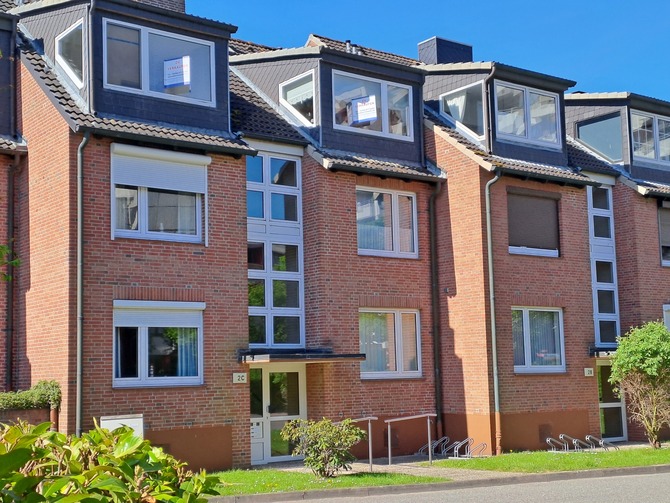 Ferienwohnung in Dahme - Meyer - Eingang Wohnung Kiek In - An der Aue 2C - EG links