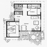 Ferienhaus in Pelzerhaken - Am Waldrand Haus A - Grundriss