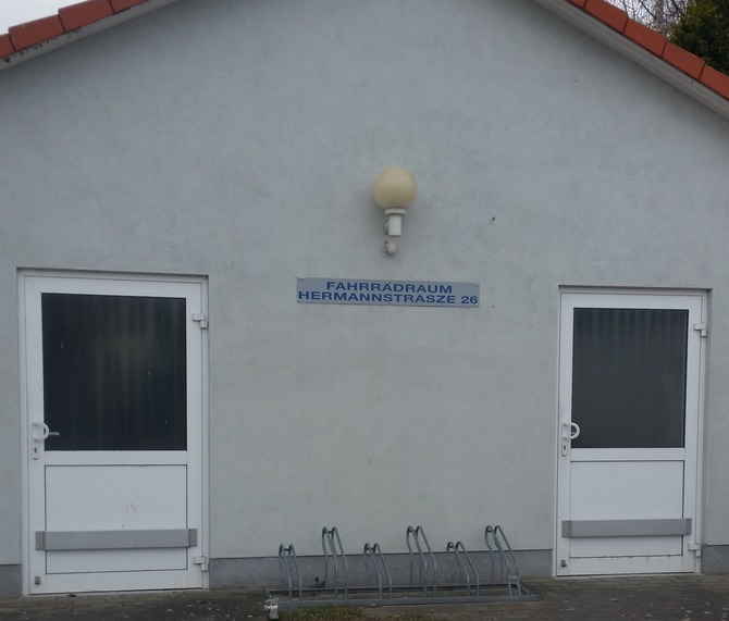 Ferienwohnung in Kühlungsborn - Haus Olymp - Fahrradhaus für unsere Gäste