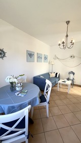 Ferienwohnung in Heringsdorf - Sonnenschein FeWo 1 - Wohnbereich