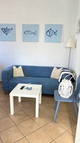 Ferienwohnung in Heringsdorf - Sonnenschein FeWo 1 - Sofaecke