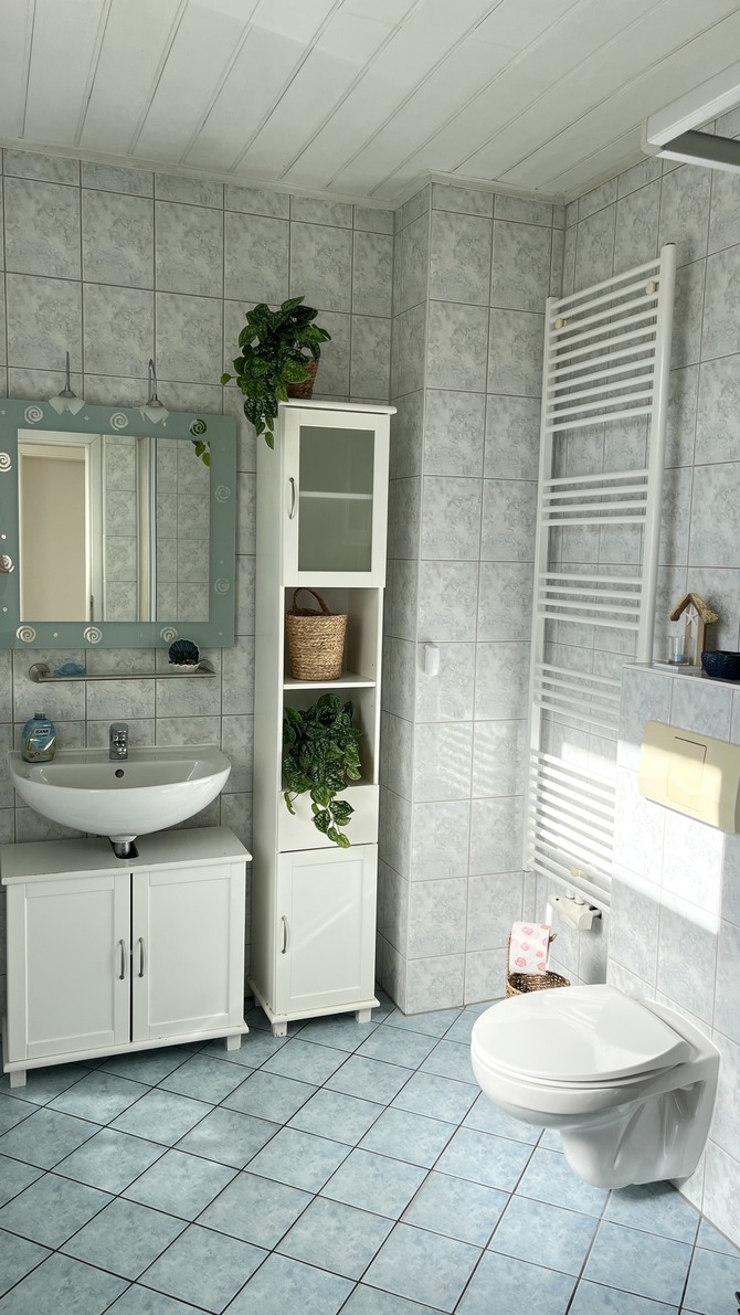 Ferienwohnung in Heringsdorf - Sonnenschein FeWo 1 - Badezimmer
