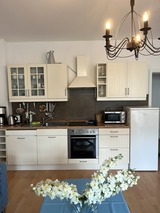 Ferienwohnung in Heringsdorf - Sonnenschein FeWo 2 - Küchenzeile