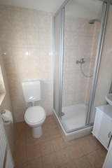 Ferienwohnung in Heringsdorf - Sonnenschein FeWo 3 - Bad halbe Treppe
