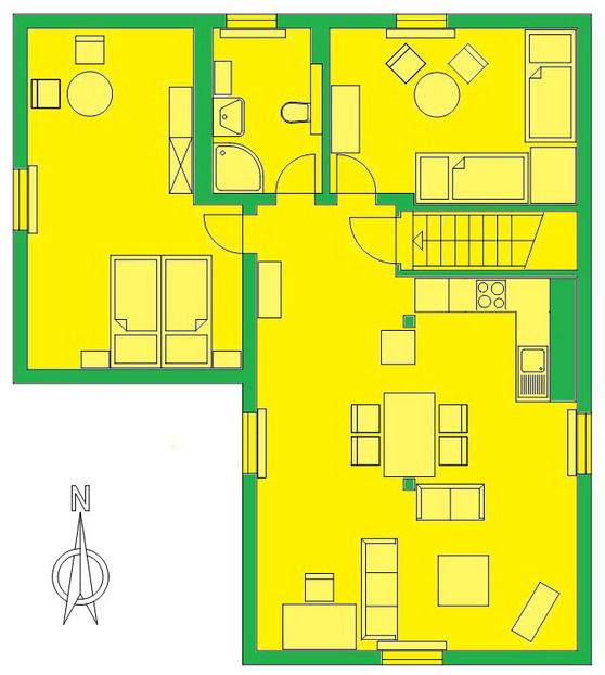 Ferienwohnung in K&uuml;hlungsborn - Seescherbe - Bild 7