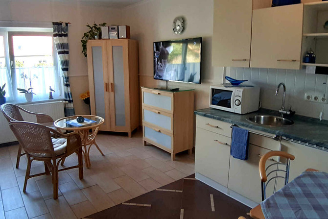 Appartement in Heringsdorf - Schön App. EG - Wohn-Küchenbereich