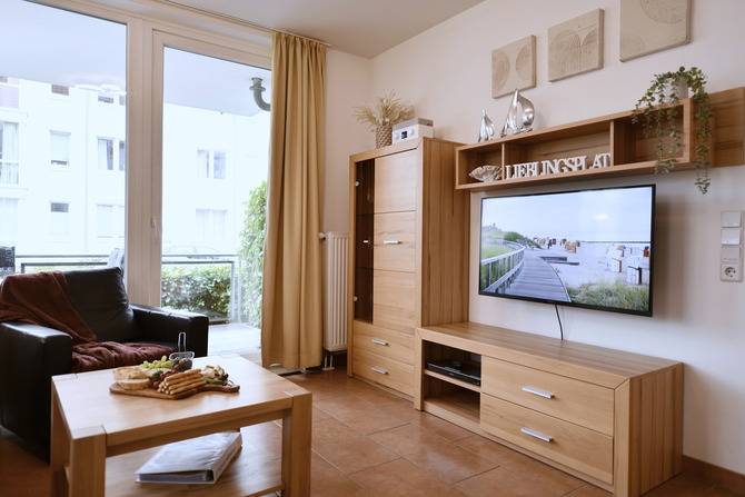 Ferienwohnung in Großenbrode - Seedüne 1 - und Fernsehwand