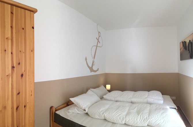 Ferienwohnung in Pepelow - Am Salzhaff - Schlafzimmer