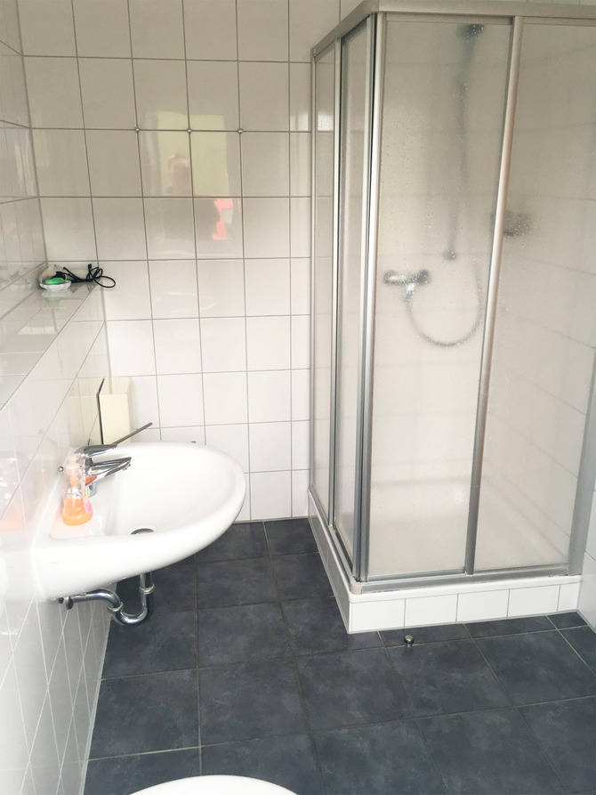 Ferienwohnung in Pepelow - Am Salzhaff - Bad mit Dusche