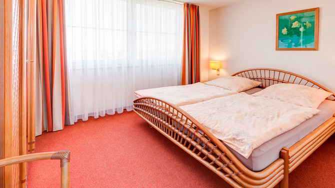 Ferienwohnung in Gr&ouml;mitz - 4 Jahreszeiten - Schlafzimmer Beispiel