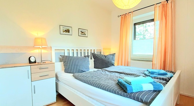 Ferienwohnung in Tremt - Zum Naturstrand - Schlafzimmer