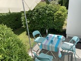 Ferienwohnung in Kühlungsborn - Strandstrasse-OstSeegarten - Terrasse Nr 1 mit Morgensonne