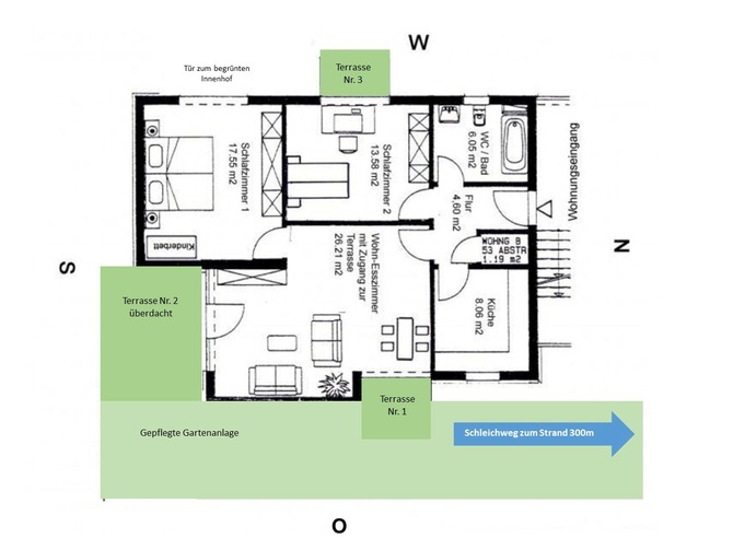 Ferienwohnung in Kühlungsborn - Strandstrasse-OstSeegarten - Bild 5