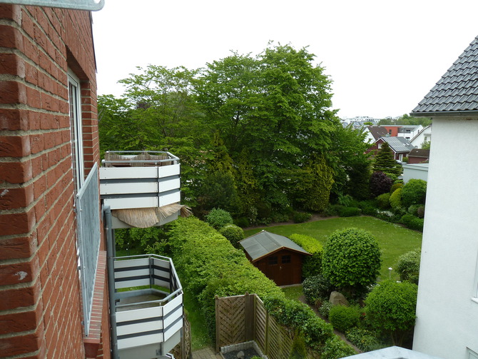 Ferienwohnung in Scharbeutz - Seestraße - Sicht vom Balkon