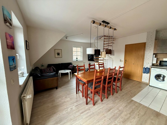 Ferienwohnung in Prerow - Seeadler - Wohn- und Essbereich