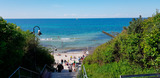 Ferienwohnung in Ostseebad Nienhagen - Urlaubswelt - Treppe zum Strand