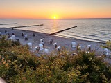 Ferienwohnung in Ostseebad Nienhagen - Urlaubswelt - Sonnenuntergang am Strand