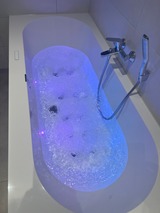 Ferienwohnung in Rostock - Ostsee Ankerplatz - Villeroy u Boch Whirlpool mit Lichttherapie