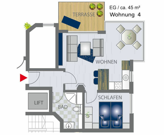 Ferienwohnung in Gro&szlig;enbrode - Strandperle 4 - Gro&szlig;enbrode - Bild 21