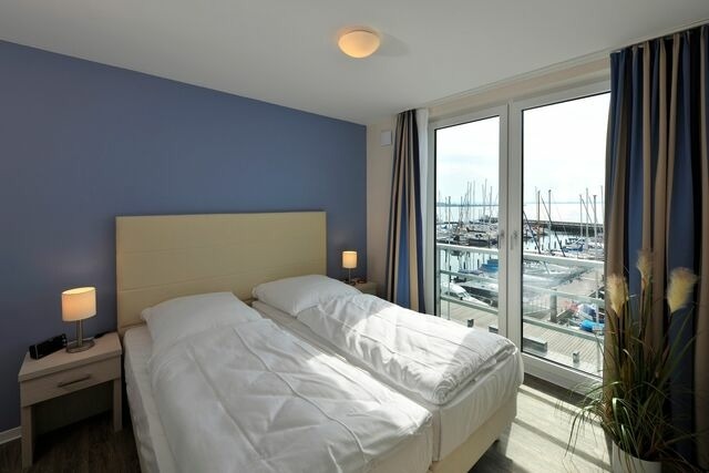 Ferienwohnung in Eckernförde - Apartment 14 "Strandläufer", Blickrichtung Offenes Meer/Strand - Bild 3