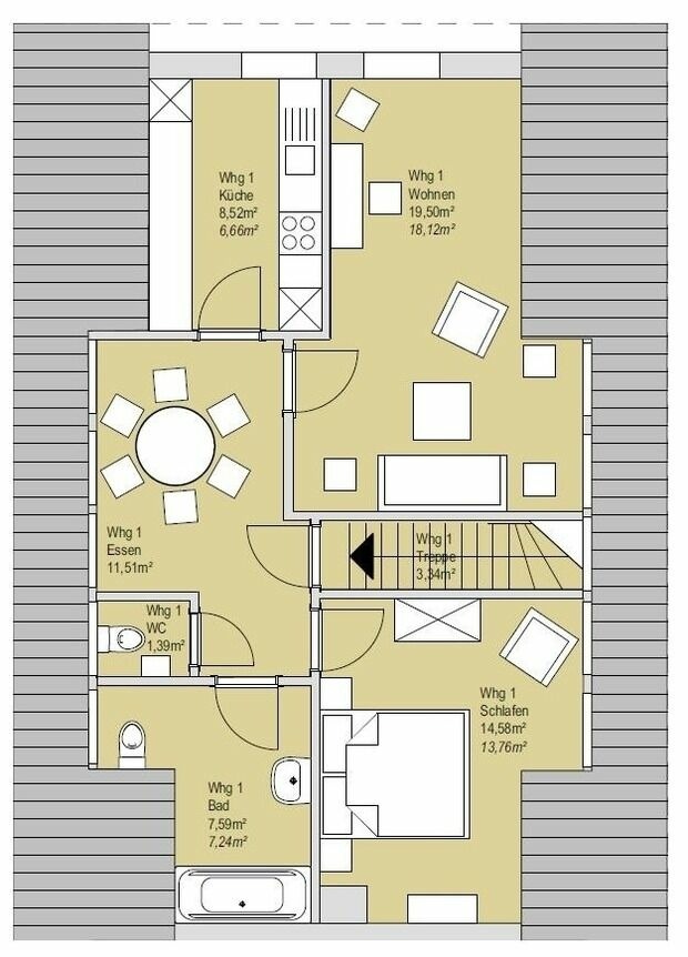 Ferienwohnung in Nieby - Strandhaus Falshöft 1 - Bild 11