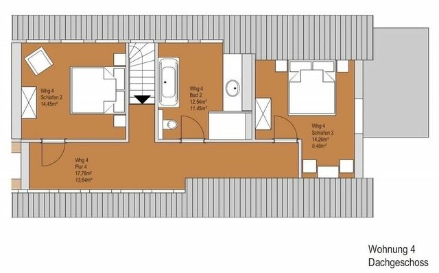 Ferienwohnung in Nieby - Strandhaus Falshöft 4 - Bild 14