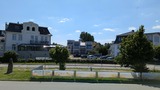 Ferienwohnung in Börgerende - Appartement 5 - Traumblick - Blick vom Deich zur Villa