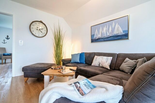 Ferienwohnung in Olpenitz - Fewo R&auml;uberh&ouml;hle by Seeblick Ferien ORO, Kamin, Sauna, Dusche - Bild 5