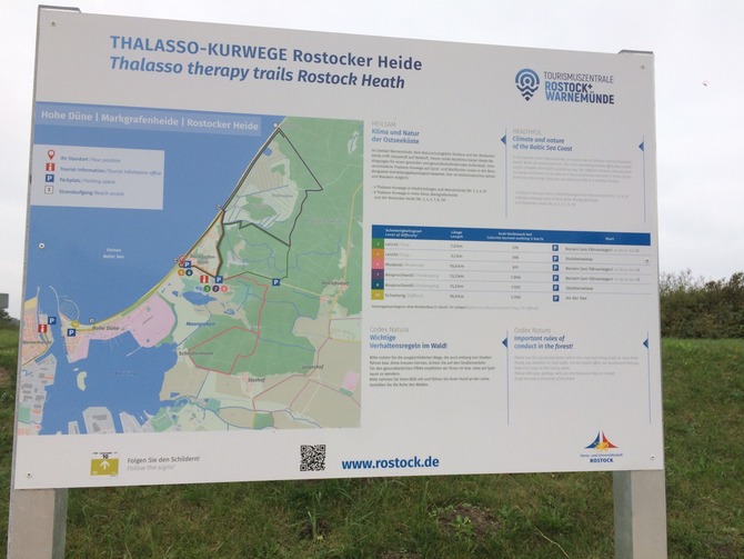 Ferienwohnung in Rostock - Zur großen Strandperle - Wandermöglichkeiten am Strand bzw Rostocker Heide