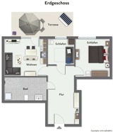 Ferienwohnung in Boltenhagen - Weisse Villen Wohnung 14 - Bild 18