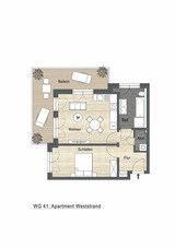 Ferienwohnung in Kühlungsborn - Waldstraße 49, Neu! Riviera 41 - Bild 10