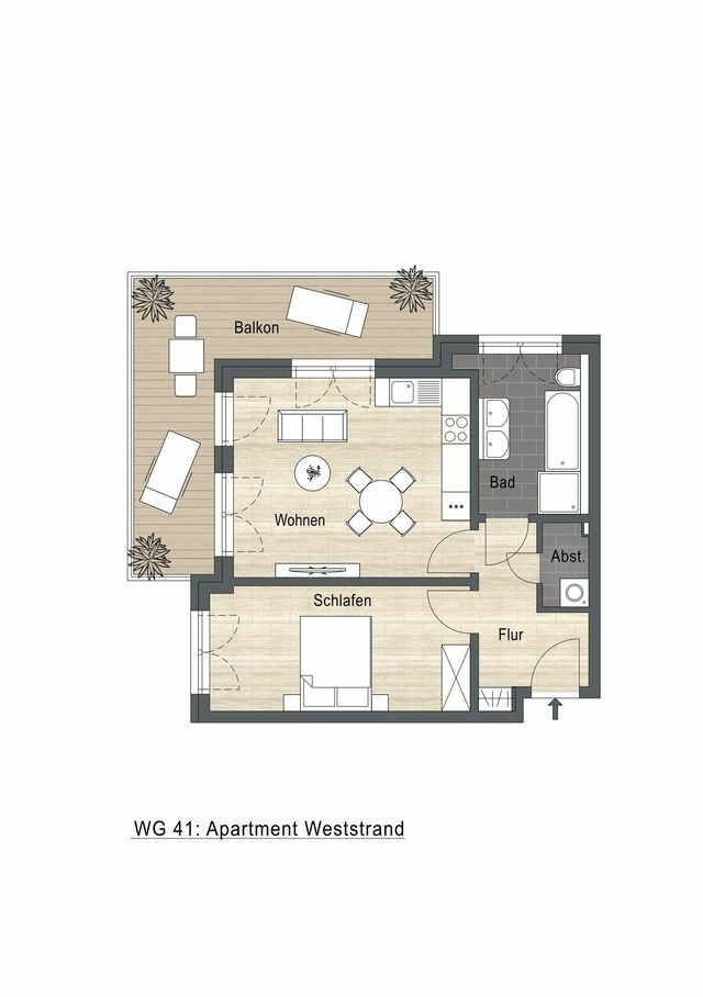 Ferienwohnung in Kühlungsborn - Waldstraße 49, Neu! Riviera 41 - Bild 10