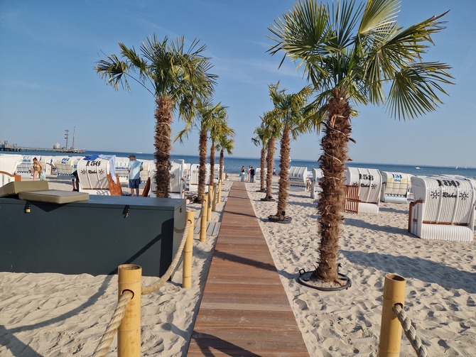 Ferienwohnung in Grömitz - Haus Solymar - Grömitz Strand, nur 100m entfernt inkl Strandkorb