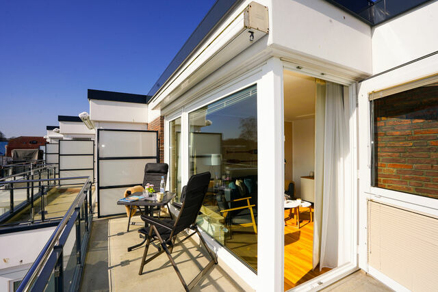Ferienwohnung in Gr&ouml;mitz - Panorama Whg. 51 "D&uuml;nengras" - Bild 13