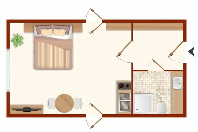 Ferienwohnung in Laboe - Strandhotel Laboe Nr. 21 - Bild 19