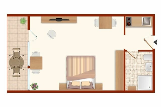 Ferienwohnung in Schönberg - Kapitän Haddock - Bild 15