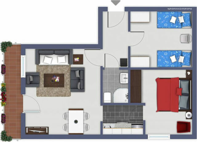 Ferienwohnung in Dahme - Zur sch&ouml;nen Aussicht - FW 6 - Bild 14