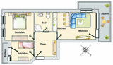 Ferienwohnung in Seebad Heringsdorf - (Brise) Haus "Am Schloonsee" App. 05 - Bild 15