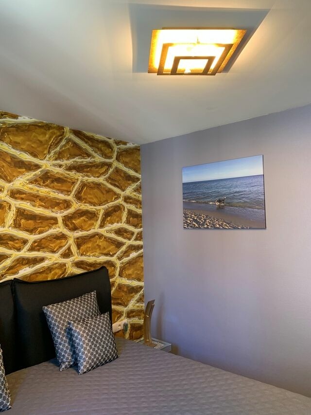 Ferienwohnung in G&ouml;hren - Stilvolle, moderne Ferienwohnung Meerblick G&ouml;hren, Balkon, 2 Schlafzimmer, Hunde Willkommen - Bild 9