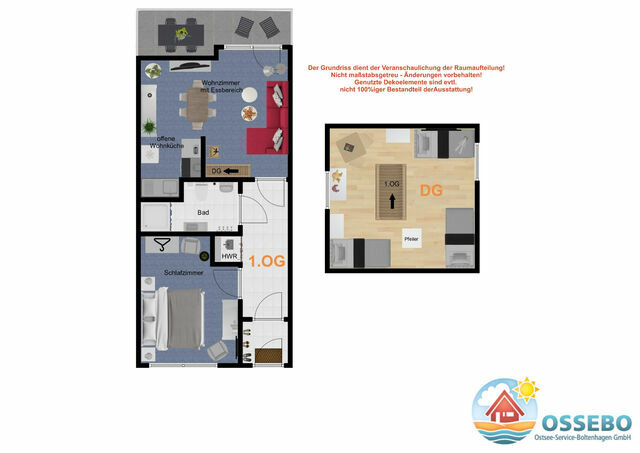 Ferienwohnung in Hohenkirchen-Niendorf - Haus Seeblick Wohnung 21 Forever21 - Bild 21