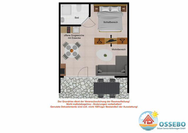 Ferienwohnung in Hohenkirchen-Niendorf - Haus Seeblick Wohnung 06 - Bild 20